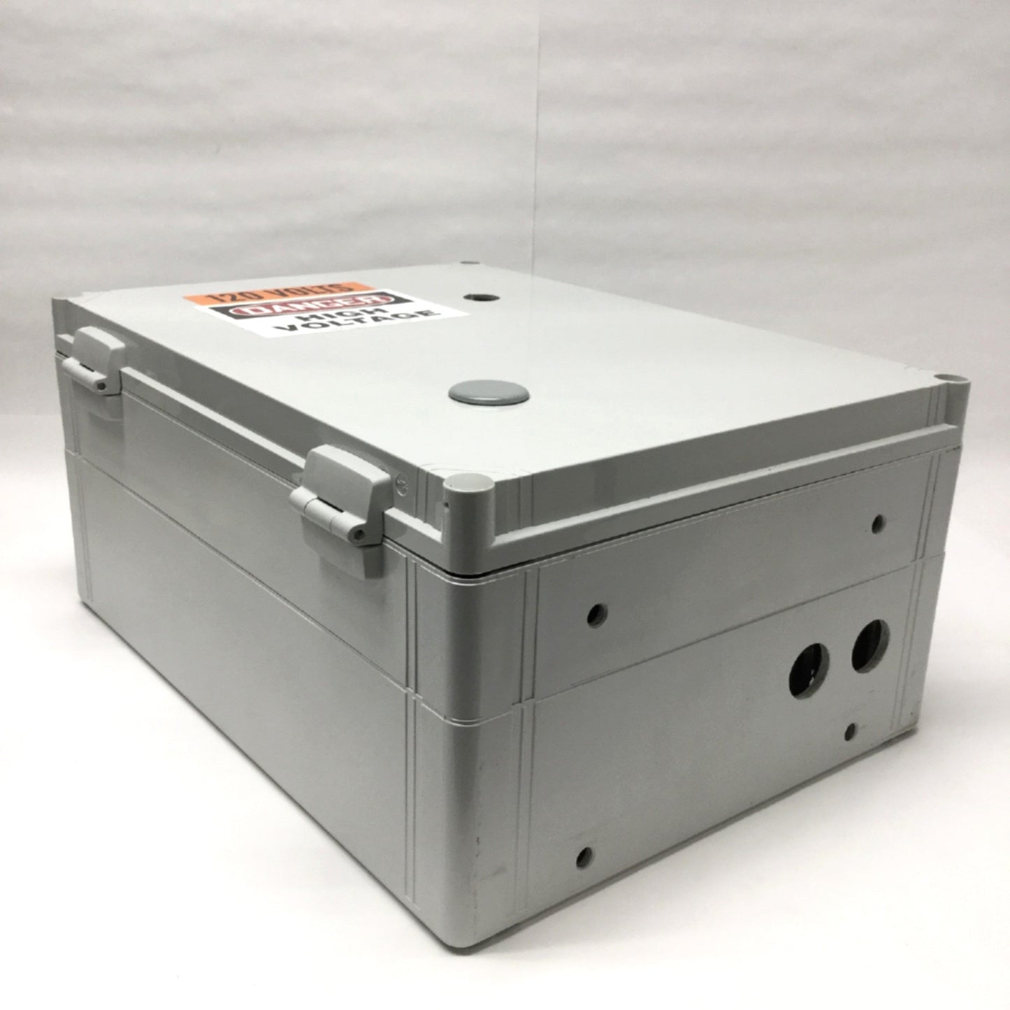 Used Hoffman Q403018PCI Electrical Enclosure Cabinet Box, PC, 400 x 300 x 180mm w/EXT
