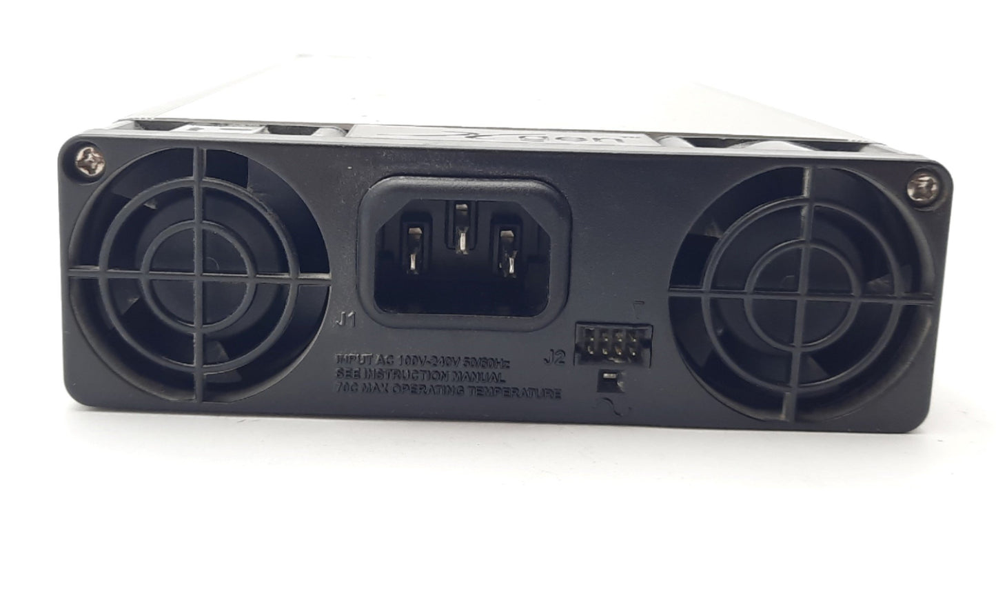Used Excelsys XVB444400-00-C069 Power Supply, 6-Slot, 4x 24VDC 10A, 100-240VAC 9.5A
