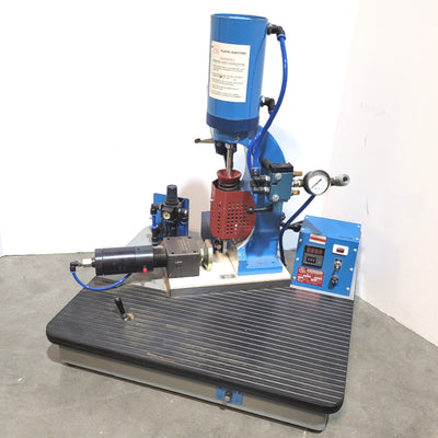 Used A.B. Machinery AB-150 Hydro Pneumatic Plastic Injector 120VAC 400W, 1/4oz Shot