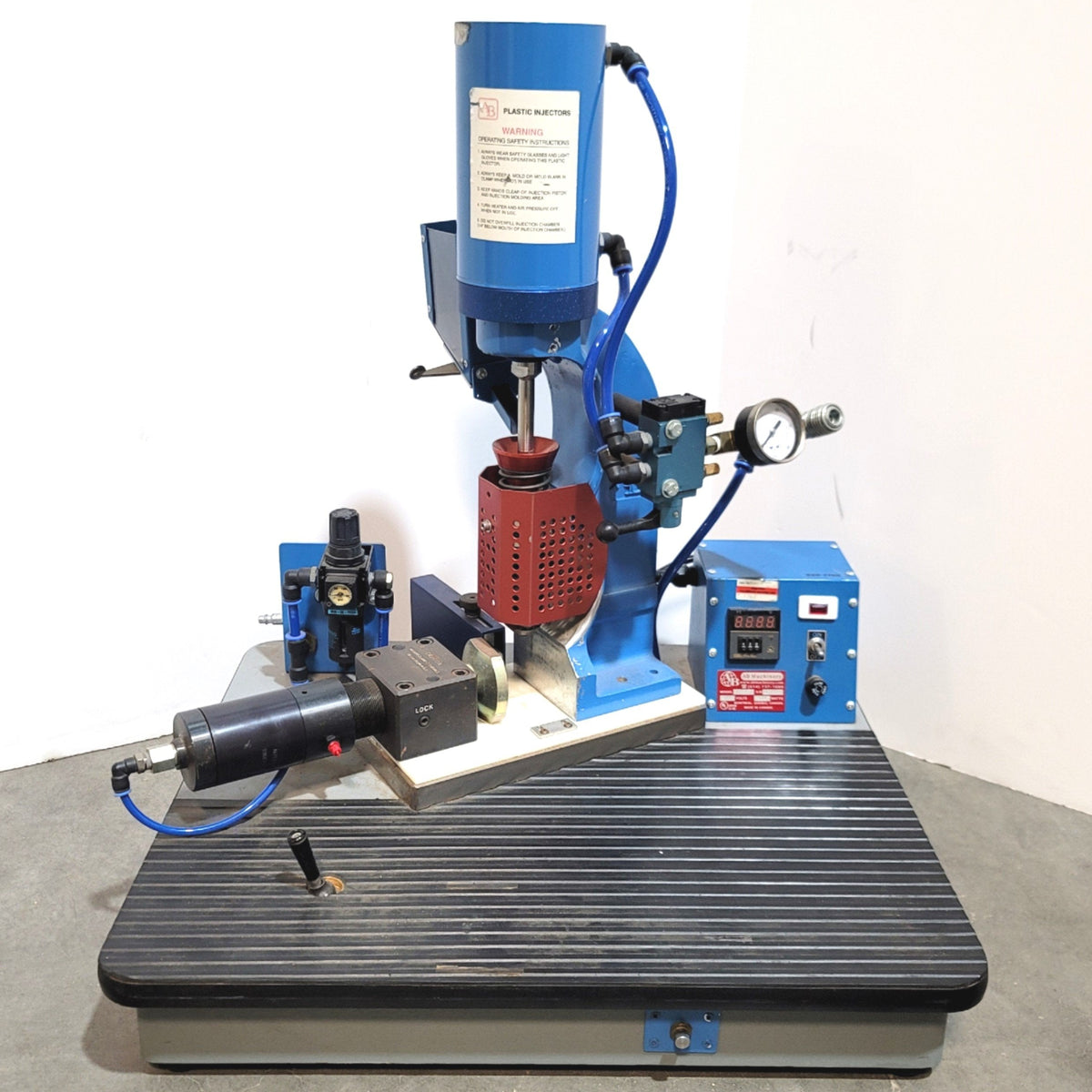 Hydro Instruments Injector A.B. Machinery AB-150 Hydro Pneumatic Plastic Injector 120VAC 400W, 1 ...