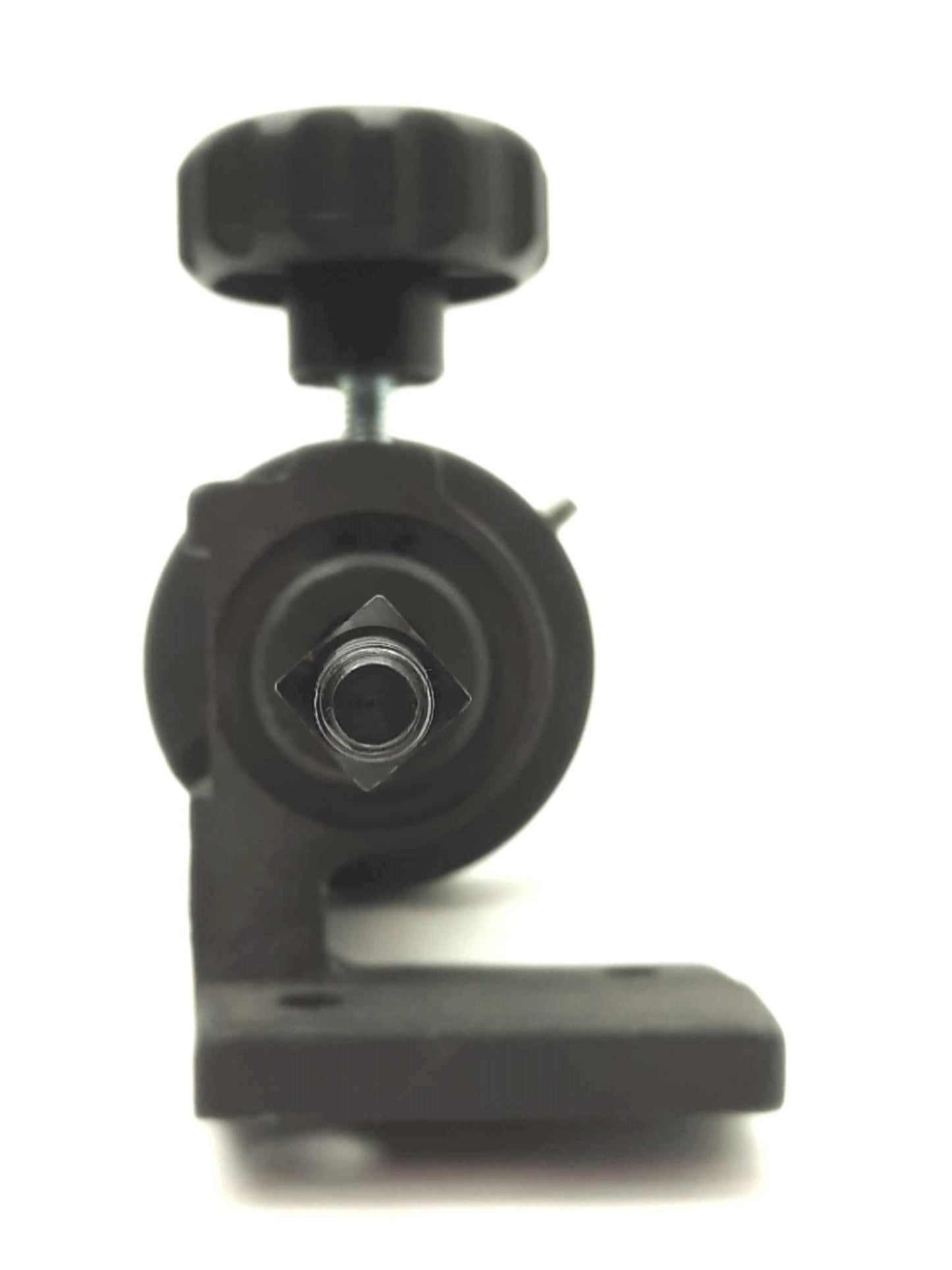 Used Work/Tool Holding Post/Mount 360° Rotation 120mm Range 2x 8mm Holes M10 Thread