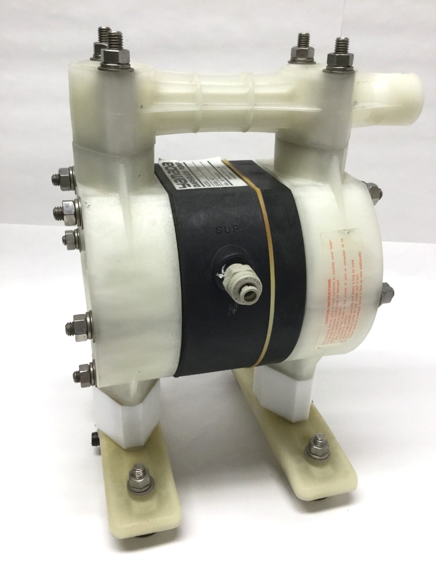 Used Yamada NDP-15FPH Air Operated Double Diaphragm Pump 13.5GPM, 1/2"NPT *Modified*