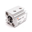 Used SMC CDQ2B12-5DZ Compact Cylinder, Bore: 12mm, Stroke: 5mm, 1.0MPa, M5x0.8