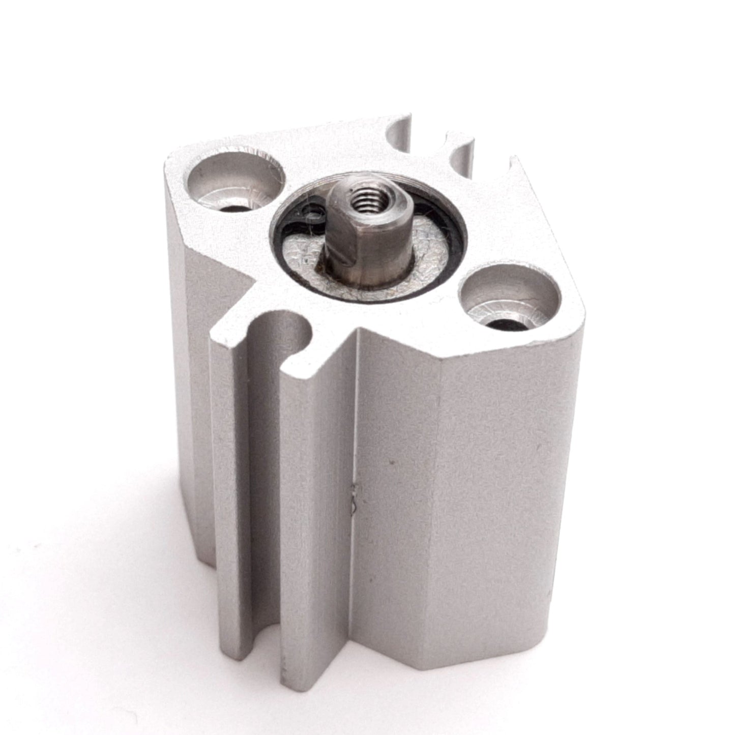 Used SMC CDQ2B12-5DZ Compact Cylinder, Bore: 12mm, Stroke: 5mm, 1.0MPa, M5x0.8