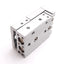Used SMC MXS6-10 Pneumatic Slide Table, Bore: 6mm, Stroke: 10mm, Pressure 0.15-0.7MPa