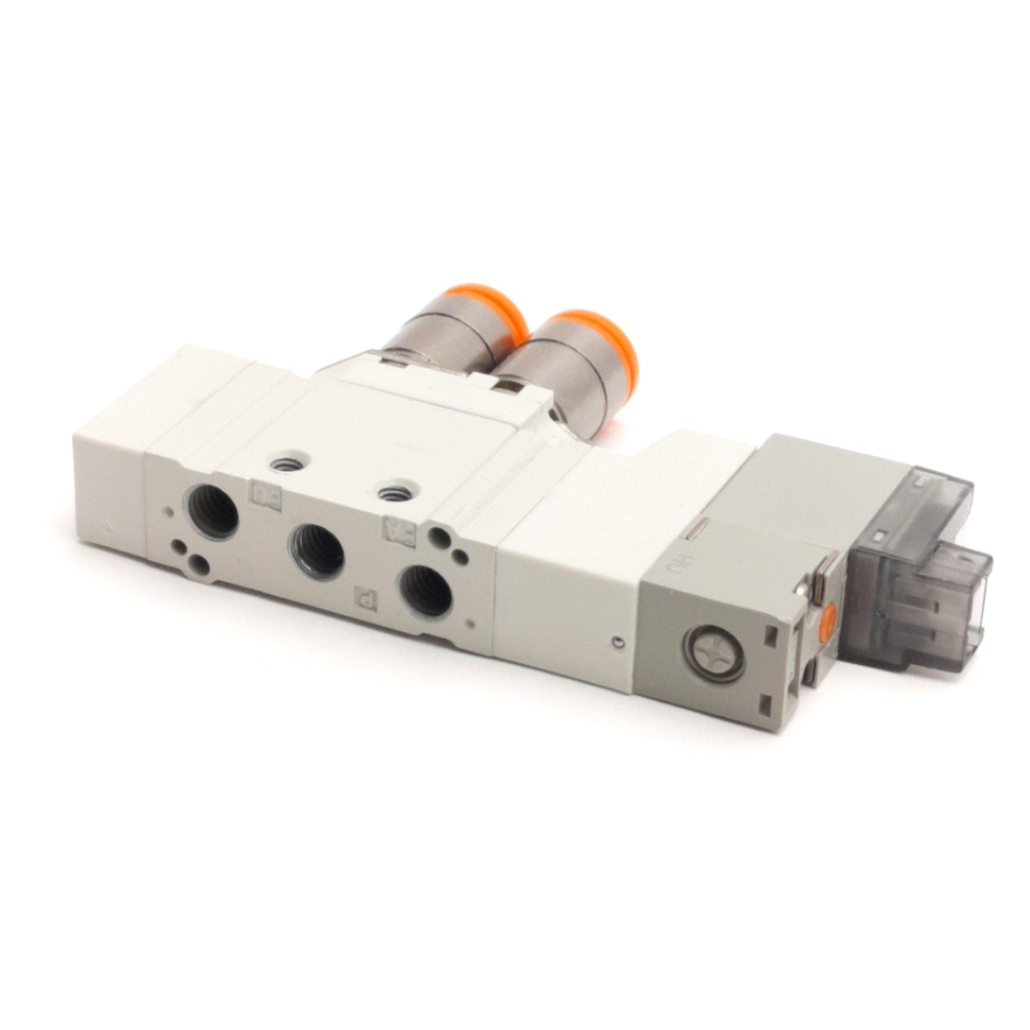 Used SMC SY3120-5LOZ-N7 Solenoid Valve, 1/4" P2C, M5 Ports, 0.15-0.7MPa, 24V DC Coil