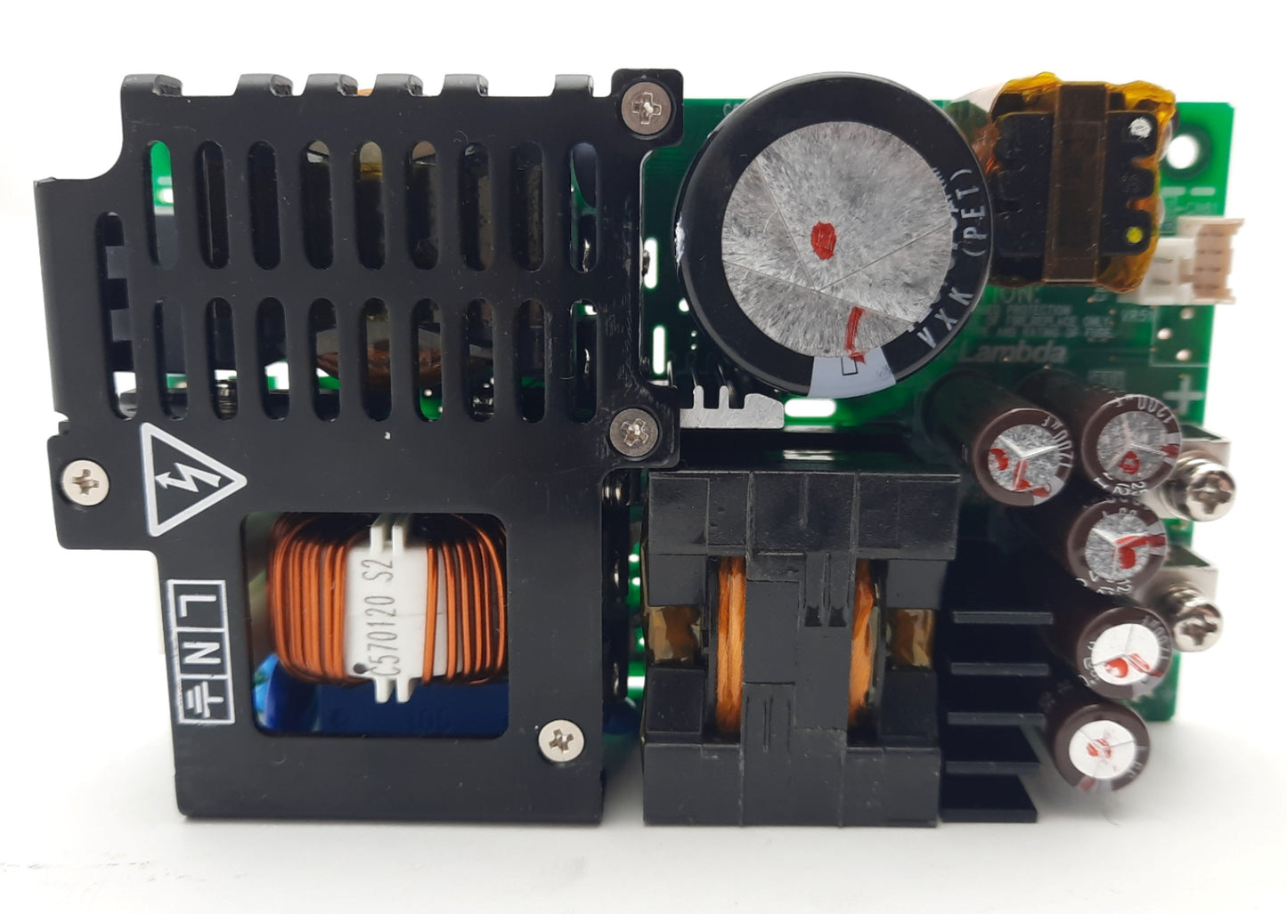 Used TDK Lambda CUS600M-24 Switching Power Supply 100-240VAC 7.0A, 24VDC 25A