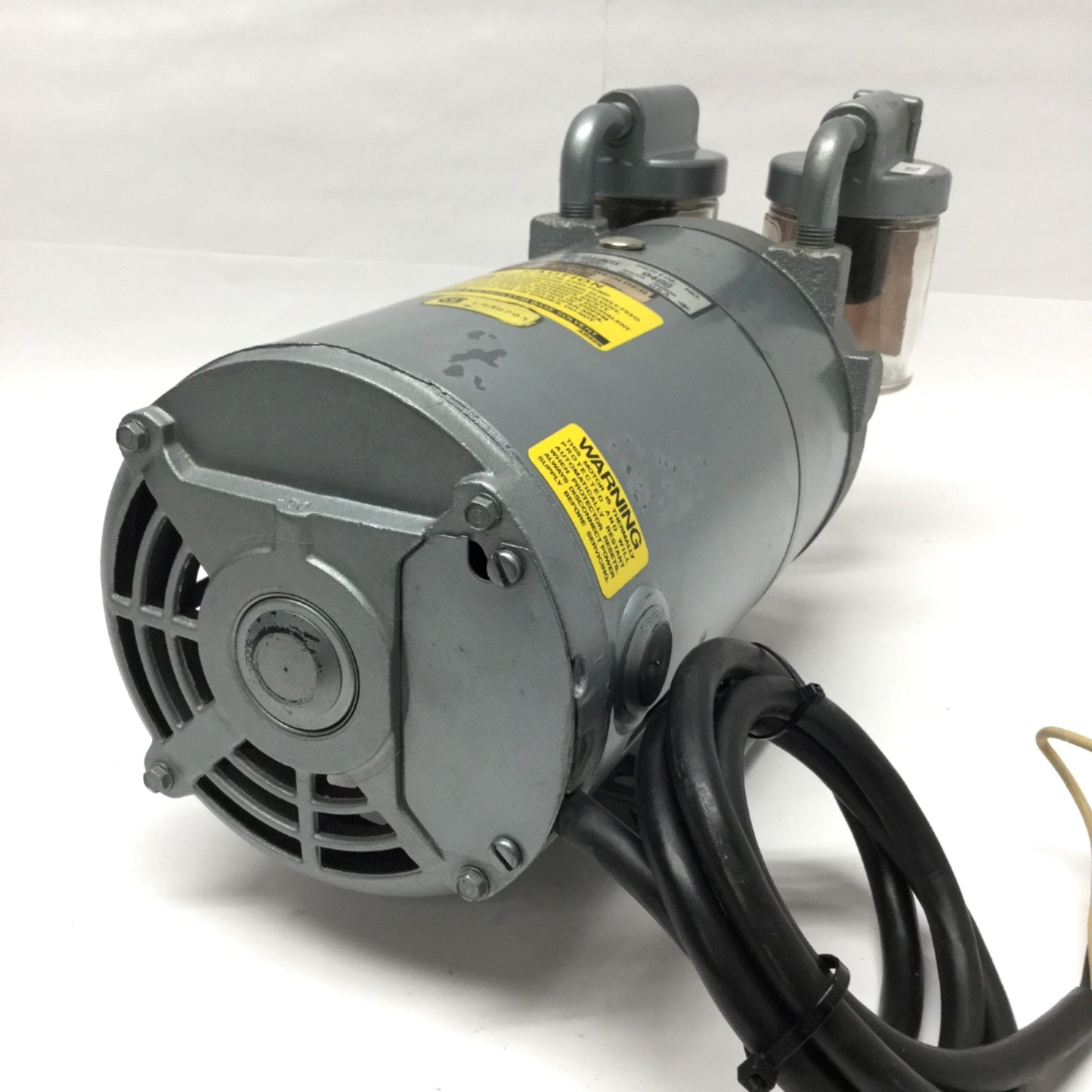 Used Gast 0522-V103-G18DX Oil-Less Rotary Vacuum Air Pump 115VAC 60Hz, 1PH, 1/4HP