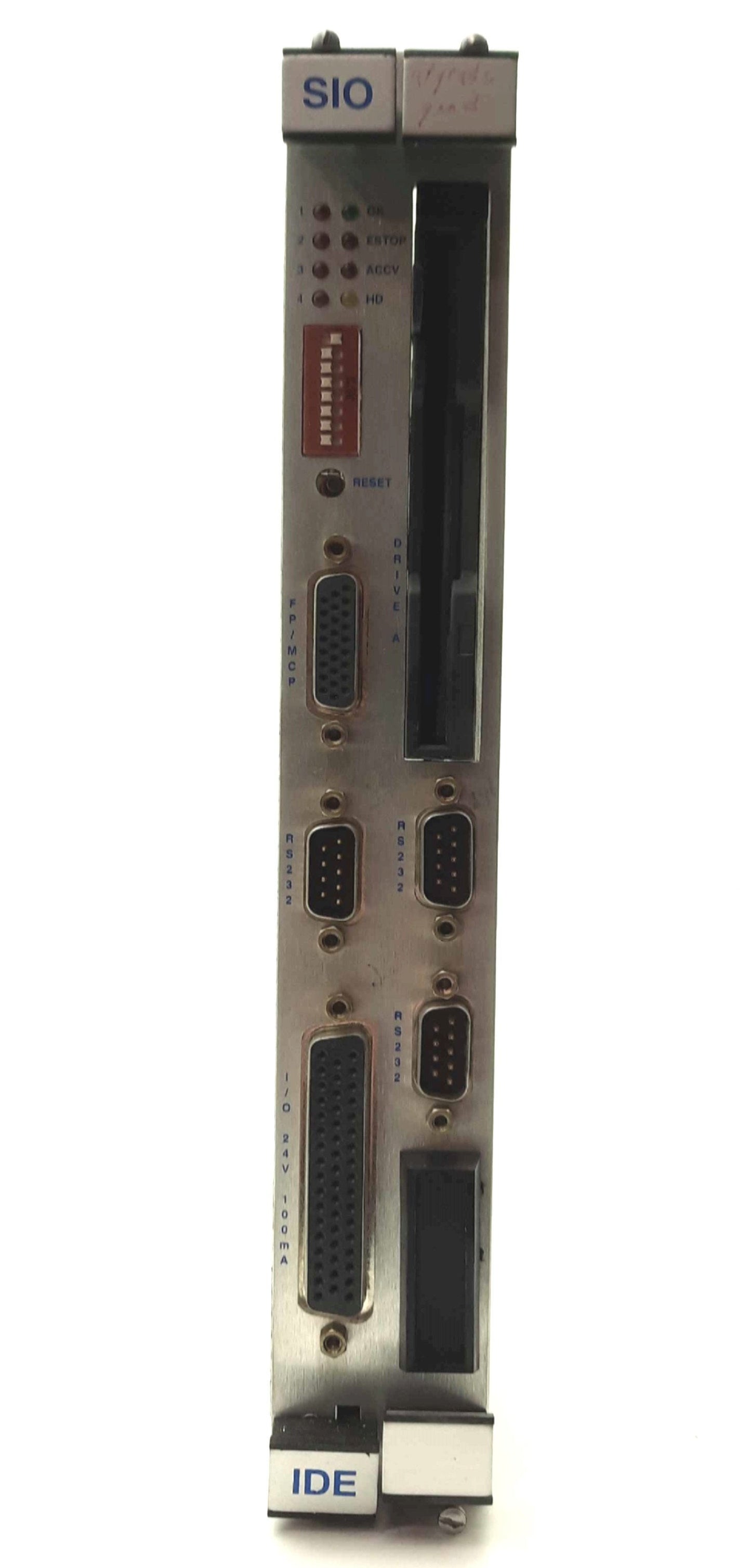 Used Adept 10332-22000 Rev. D SIO IDE FDD/HDD Module Card for MV Controller *No HDD*
