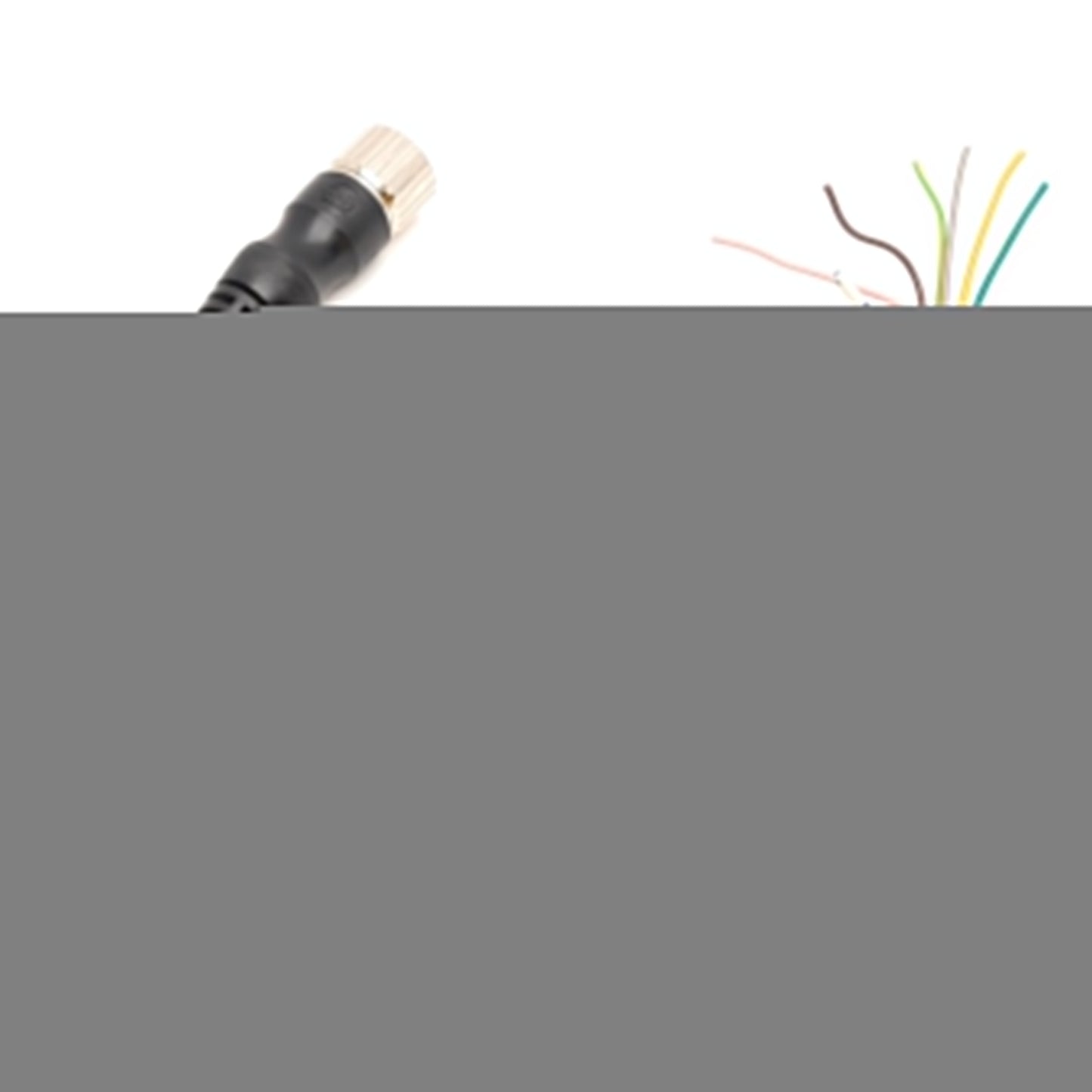 Used Allen Bradley 889M-FX9AE-5 QD Style Cordset, M23 12-Pin, 5Ft, 30V 6A Max