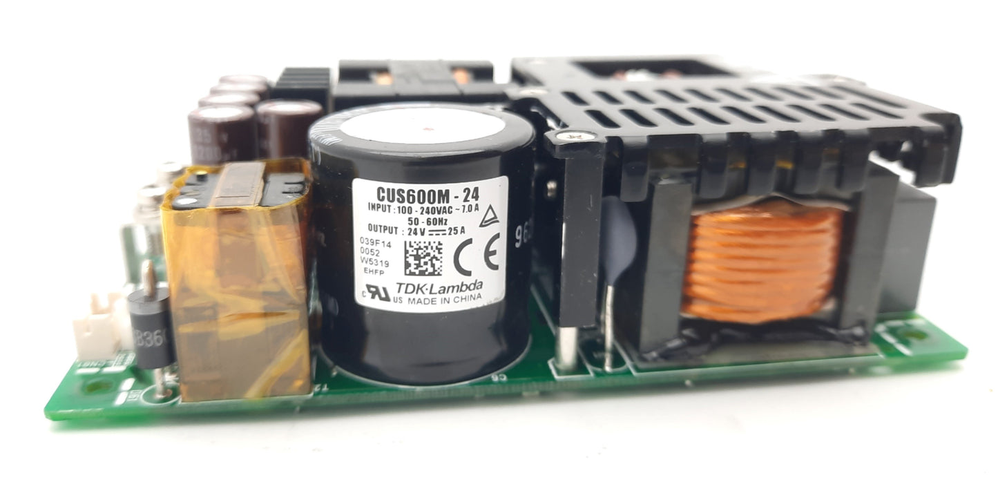 Used TDK Lambda CUS600M-24 Power Supply AC/DC Converters 100-240VAC 7.0A, 24VDC 401W