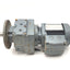 Used SEW EuroDrive RF37 DR63M6 Gearmotor 105.28:1, 8.5RPM, 1" Shaft, 220/380VAC 3-Ph