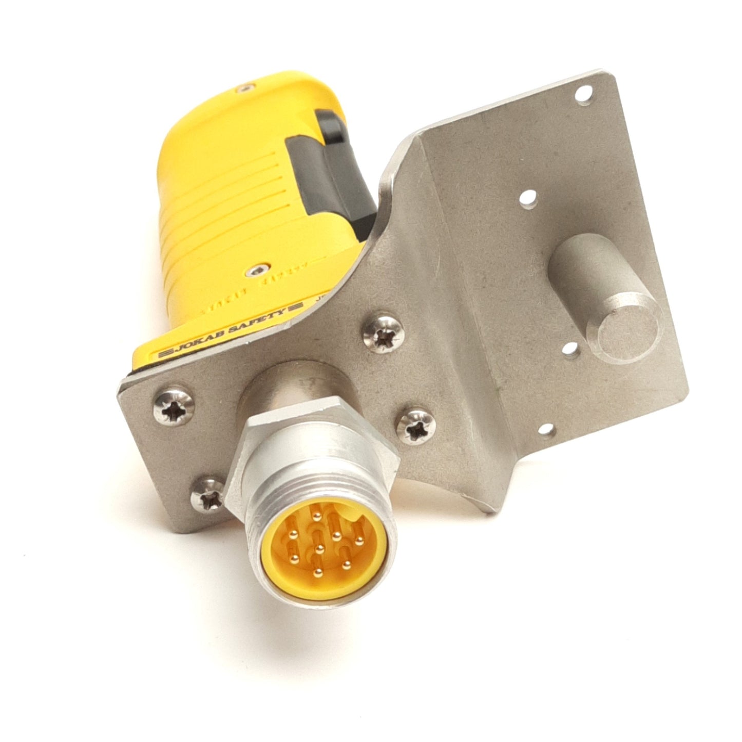 Used Jokab Safety JSHD4MC/JSNAHD4BLE-8MR-P1 Hand Operator Switch 3-Pos 2-LED, 8MR