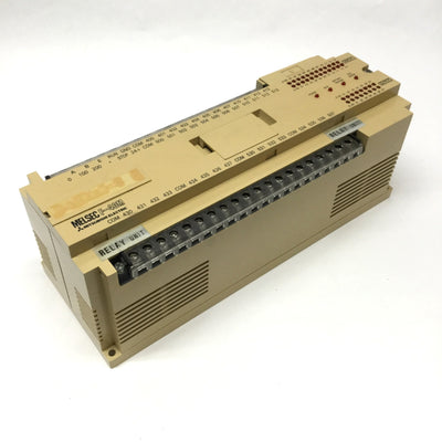 Used Mitsubishi F-40MR-U PLC Programmable Controller 24 In/16 Out Relay, 110/120VAC