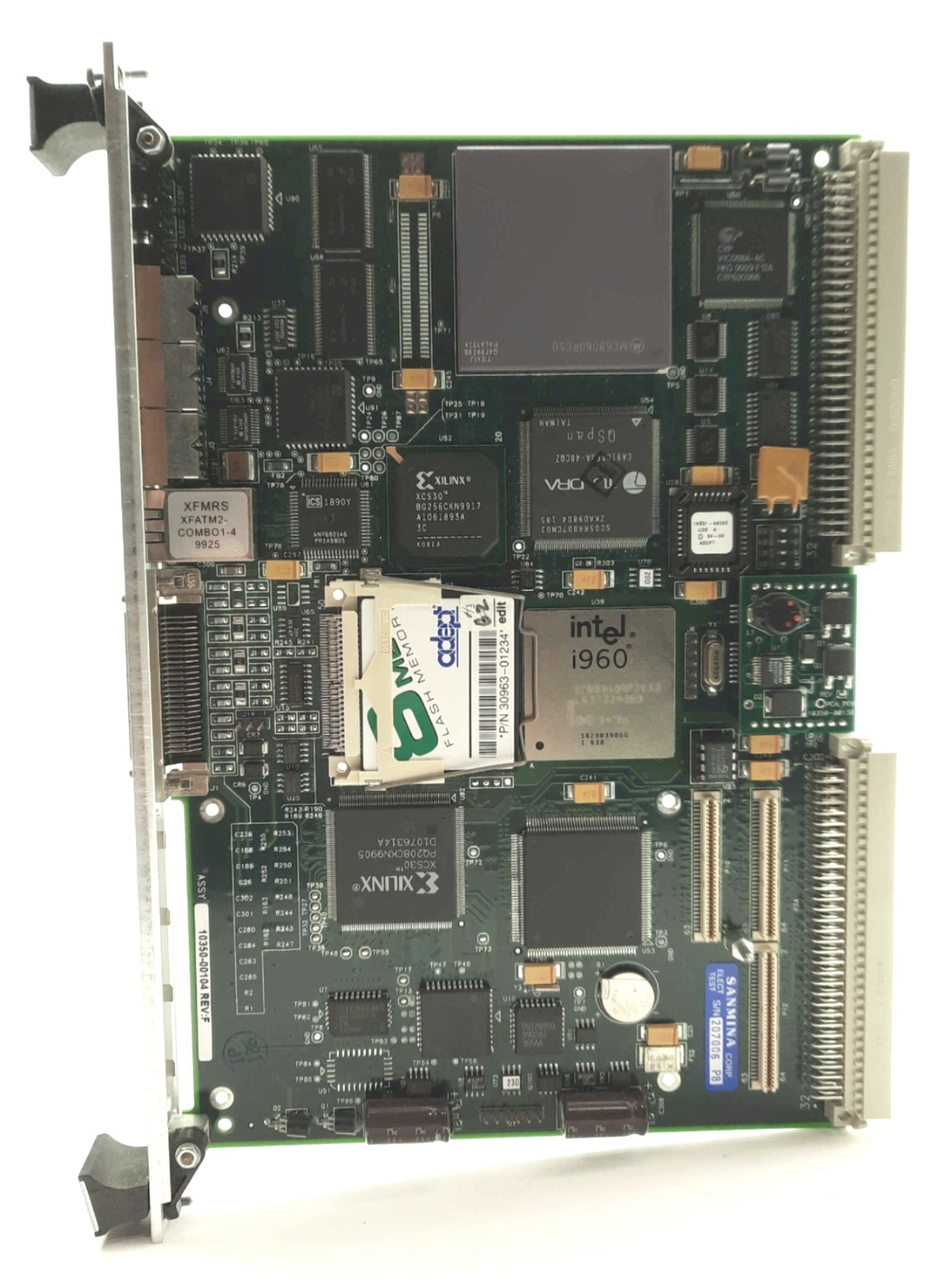 Used Adept 10350-01064 Rev. F AWCII 060 Computer/CPU Module Card for MV Controller