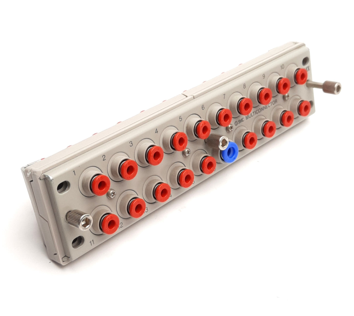 Used SMC KDM20P-03 / KDM20S-03 Multi Connector 19x5/32" & 1x6mm P2C, Plug & Socket