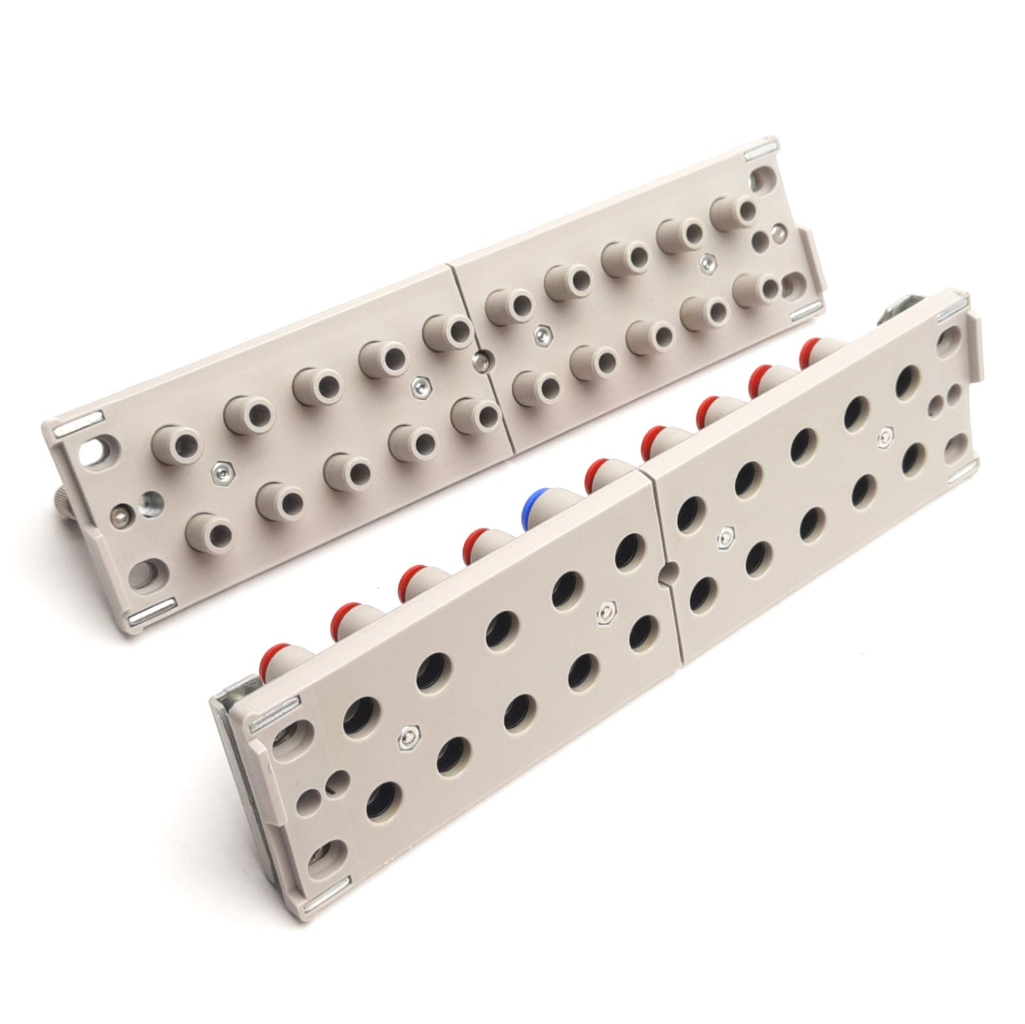 Used SMC KDM20P-03 / KDM20S-03 Multi Connector 19x5/32" & 1x6mm P2C, Plug & Socket