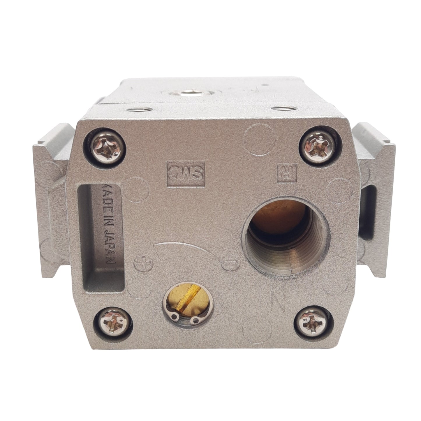 Used SMC NAV3000-N03-5D Pneumatic Soft Start Valve, 0.2-1.0MPa, 24VDC, 3/8" NPT