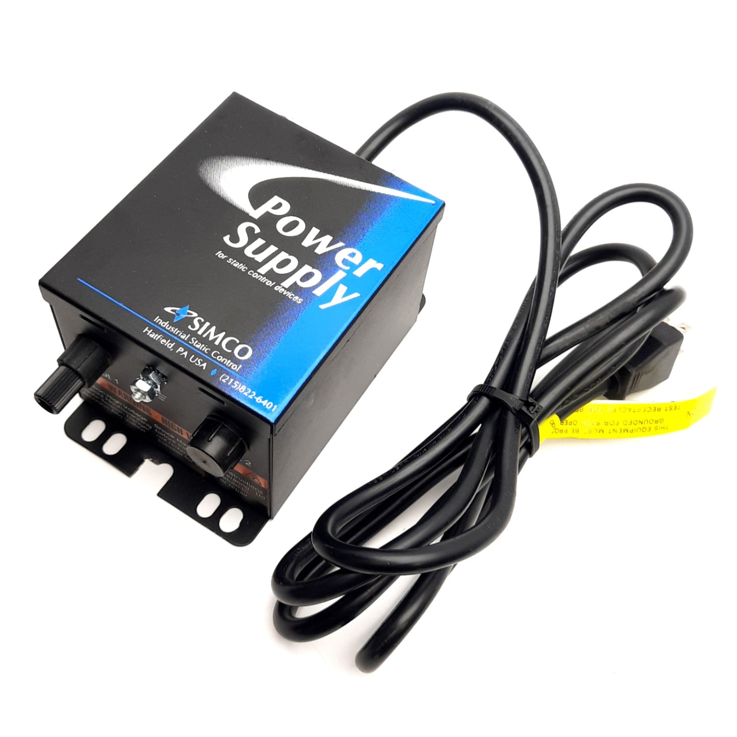 Used Simco D167Q Antistatic Power Supply, Output: 2 x 7 kV, 3mA Input: 120VAC