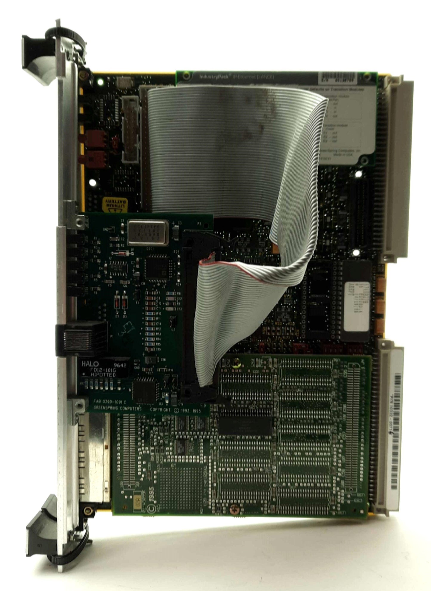 Used Adept 10332-00716 Console Communication Card w/IndustryPack Ethernet for MV