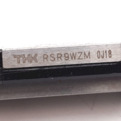 Used THK RSR9WZM Roller Guide Linear Slide Ball Bearing Carriage 70mm Rail, 18mm Wide
