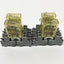 Used Lot of 4 Idec RY2S-U Ice-Cube Control Relays, 2-Pole, 24VDC Coil, 240VAC 3A DPDT