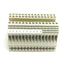 Used Lot of 15 Weidmuller WDU2.5 Terminal Block, Rating: 600V 20A, 26-12AWG