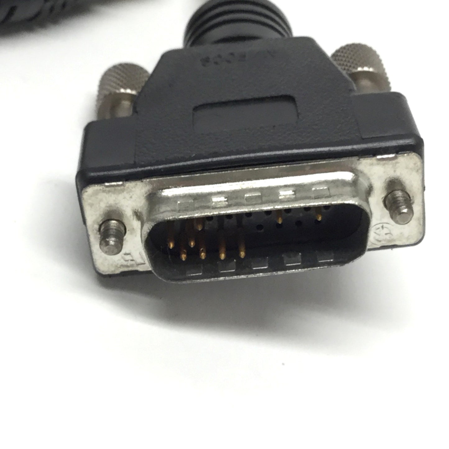 Used Cognex 300-0202-015 CVM Single Analog Camera Cable, DB26 to 12-Pin Hi-Rose, 15"