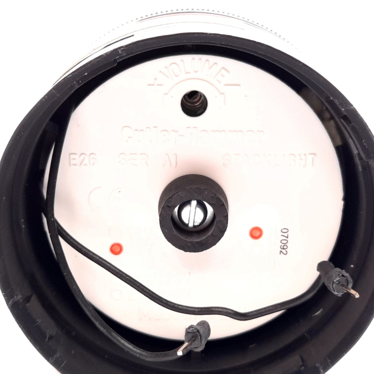 Used Eaton Cutler-Hammer E26BL E26BQV2 Stack Light Signal Alarm Tower, Red Green