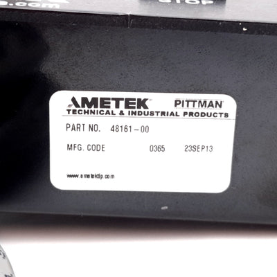 Used Ametek Pittman 48161-00 Motor Speed Control Panel