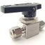 Used Swagelok SS-43GS4-1466 SS Ball Valve, 1/4" Swagelok Tube Fittings, 500PSI