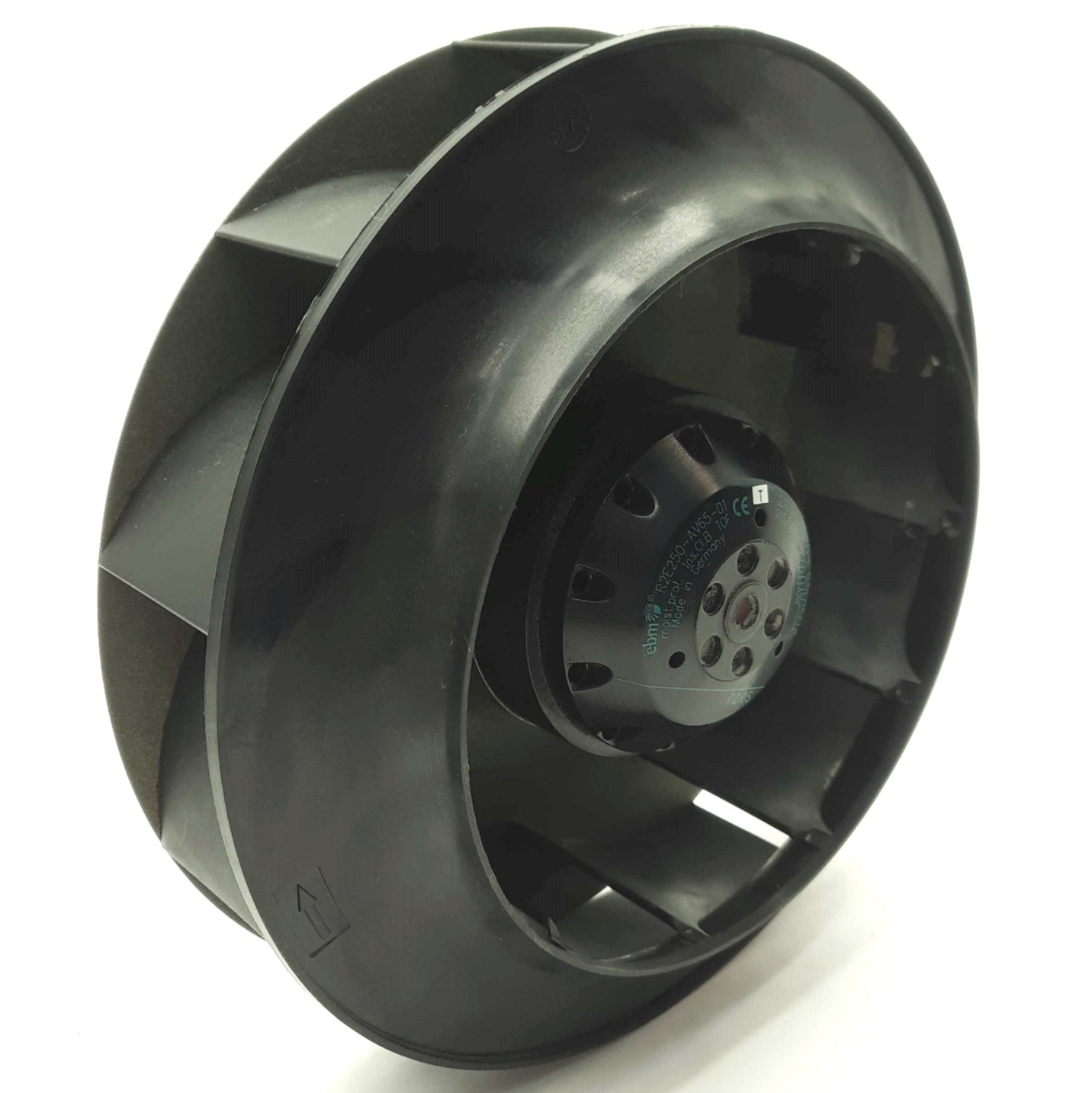 Used EBM Papst R2E250-AV65-01 AC Centrifugal Fan 250 x 89mm 2750RPM 3PH 230VAC 0.71A