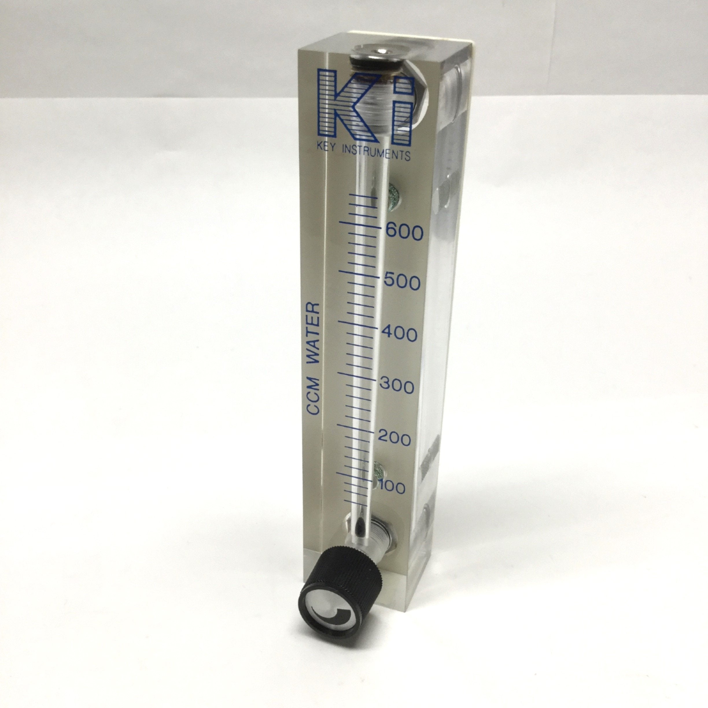Key Instruments 2520A4L52SVVT Valved SS Acrylic Flowmeter, 40-660CCM W ...