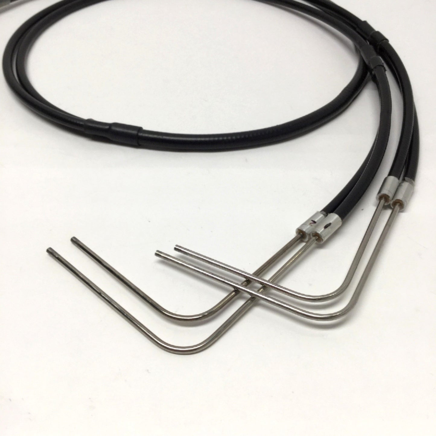 Used Lesco OLB1040 UV Curing Quad Fiber Light Guide, Out: 1.77mm ID x 2.5mm OD, 1m L