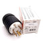 New Pass & Seymour L630P Turnlok Plug, 2-Pole 3-Wire, Rating: 30A 250VAC, L6-30P