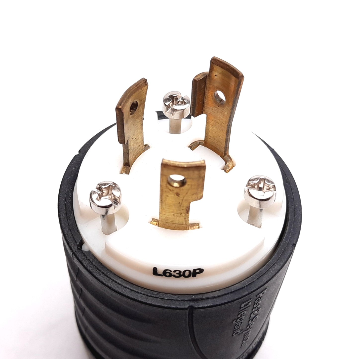 New Pass & Seymour L630P Turnlok Plug, 2-Pole 3-Wire, Rating: 30A 250VAC, L6-30P