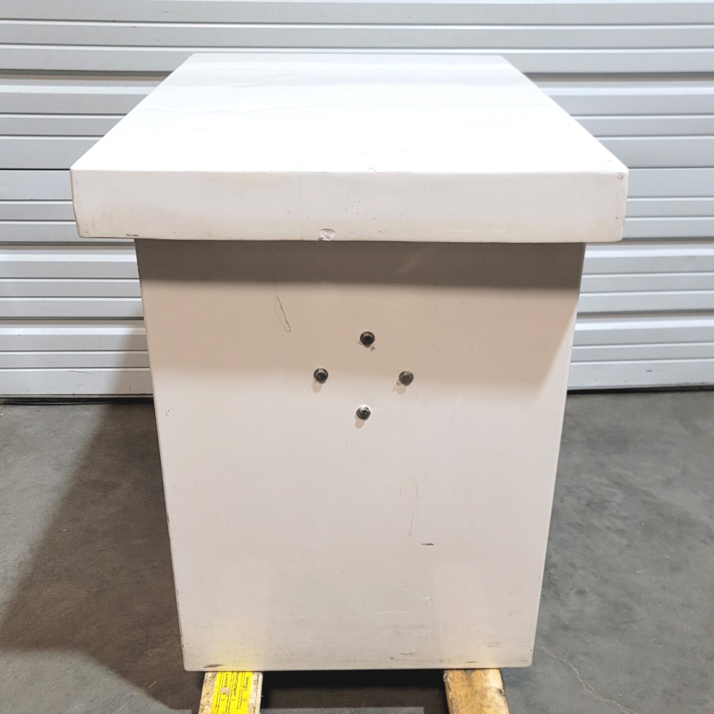 Used Porcelain Microscope Balance Anti Vibration Isolation Table Stand 35"x 24"x 31"