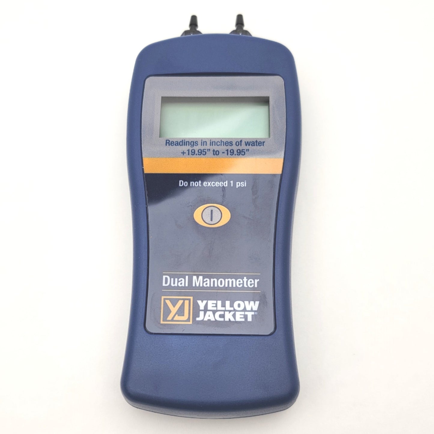 New – Open box Yellow Jacket 78052 Dual Port Manometer +19.95" To -19.95" Inches Of Water