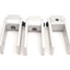 Used Lot of 3 80/20 4198 Ninety Degree Structural Pivot w/ Dual Arms Series 10
