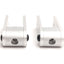 Used Lot of 2 80/20 4197 Zero Degree Structural Pivot w/ Dual Arms, 1" x 3.01"