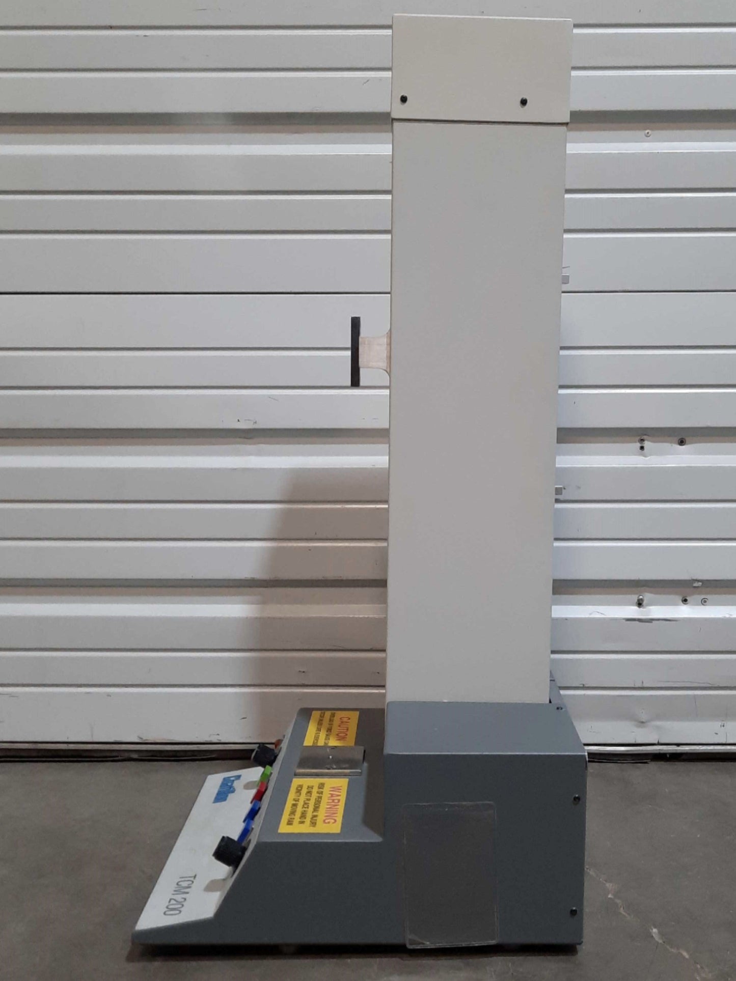 Used Chatillon TCM200 Motorized Test Stand 18" Travel 225lbf Adjustable Limits 120VAC