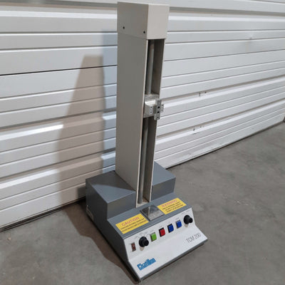 Used Chatillon TCM200 Motorized Test Stand 18" Travel 225lbf Adjustable Limits 120VAC