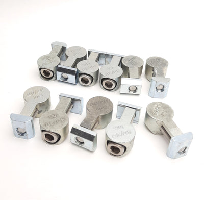 Used Lot of 11 80/20 3660 Standard Anchor Fastener Assembly 15 Series, 5/16-18 Thread