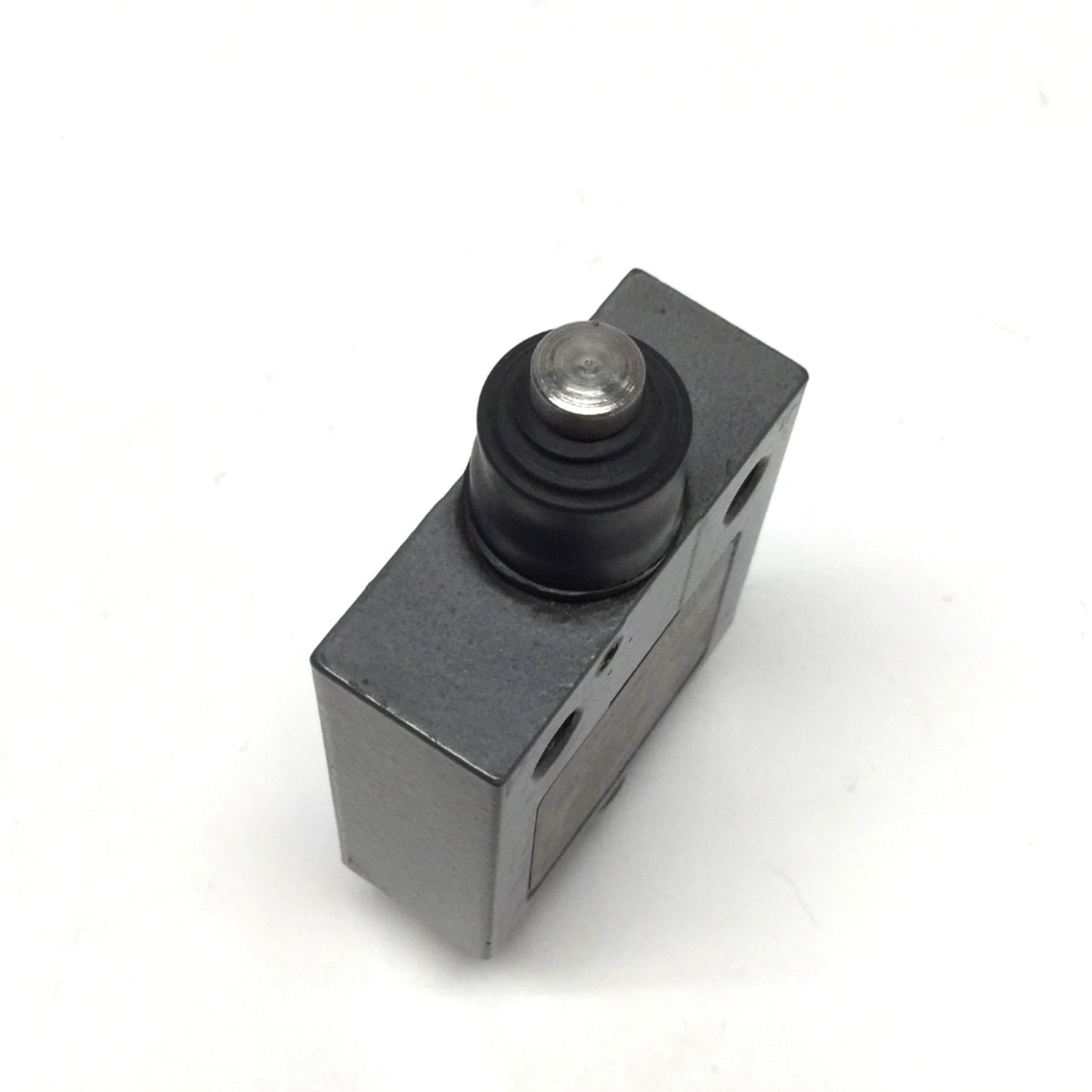 Used Honeywell 914CE18-Q Micro Limit Switch, Top Pin Plunger, SPDT 3A 250V, M12 4-Pin