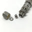 Used Swagelok SS-QC4-B1-400 316 Stainless Steel Quick Connect Body 1/4" Tube Fitting