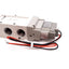Used SMC VF5120-5G1-03 Solenoid Valve, 2-Position 5-Port, 24VDC, 0.15-0.7MPa, Rc3/8