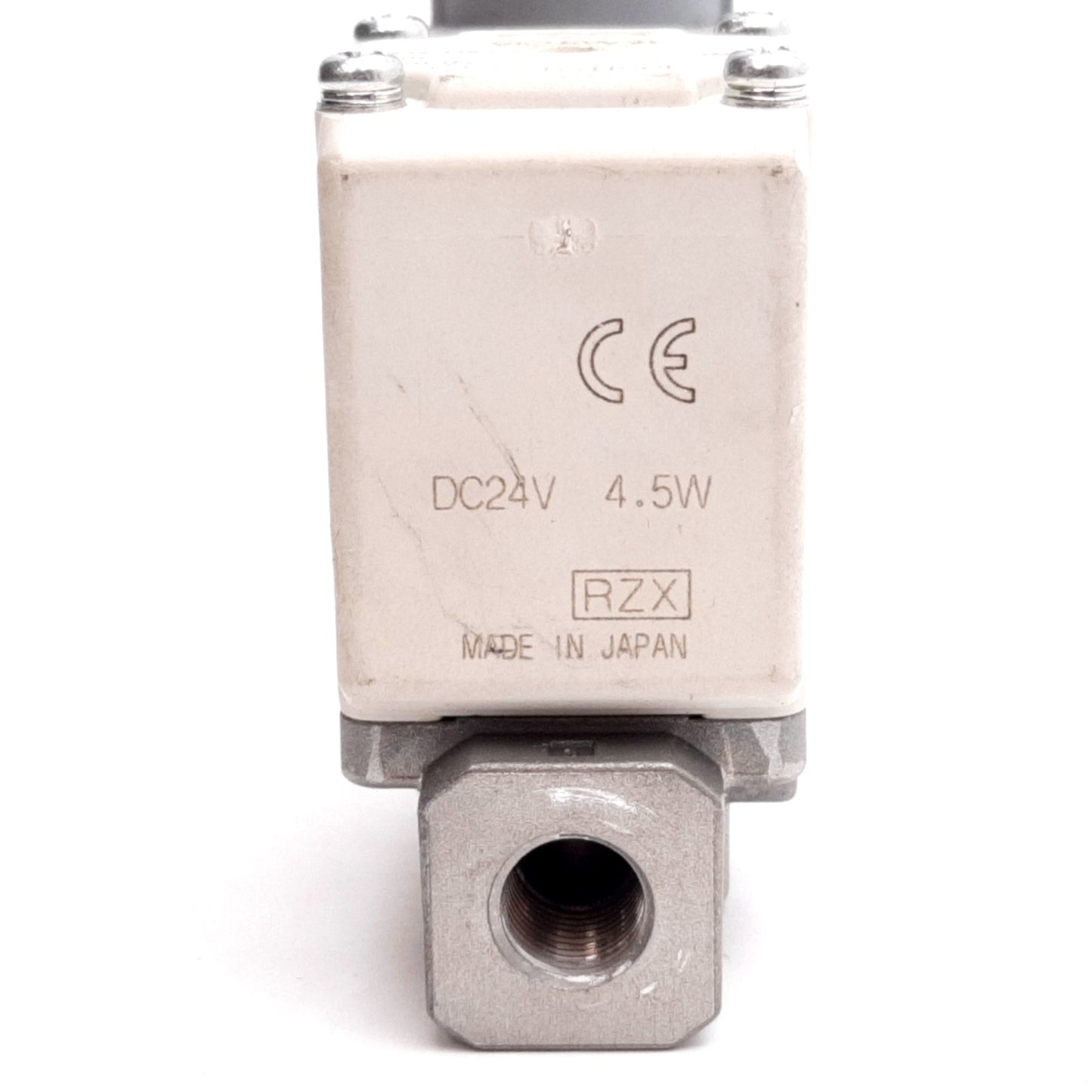 Used SMC VX210AGB Solenoid Valve, 2-Way N/C, 24VDC, 1.0MPa Max, 1/8" NPT