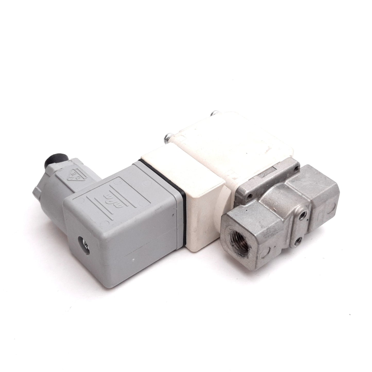 Used SMC VX210AGB Solenoid Valve, 2-Way N/C, 24VDC, 1.0MPa Max, 1/8" NPT