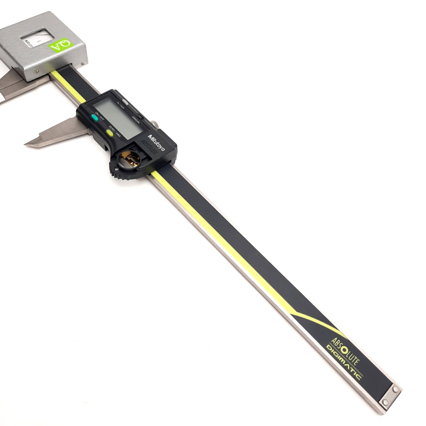Used Mitutoyo 573-291-20 Absolute Digimatic Caliper w/ Load Cell, 180mm Range