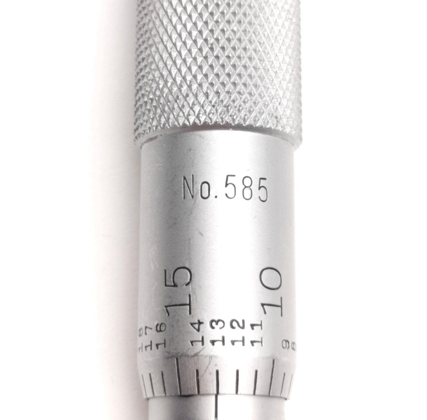 Used Starrett 585 Screw Thread Micrometer, 25-50mm Range, 3-4mm Thread Per mm
